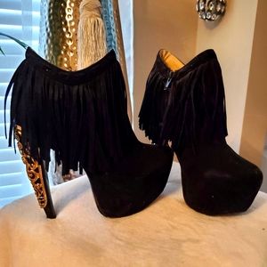 Fringe Booties